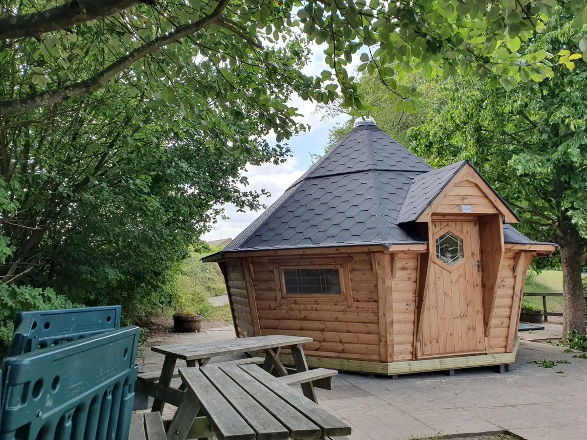 log cabin for education