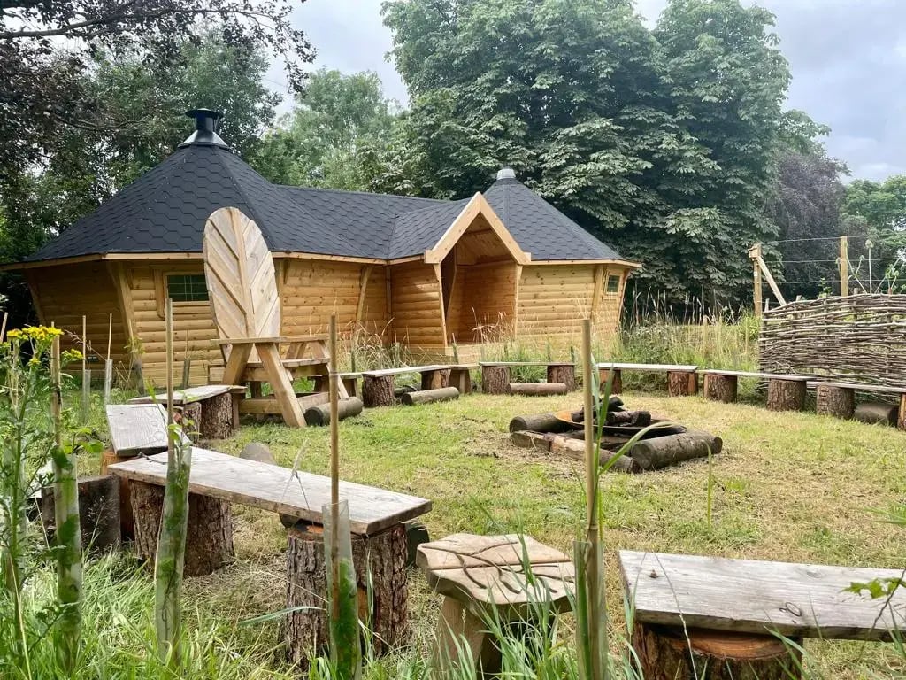 Cabins For Schools FOREST SCHOOL LOG CABIN