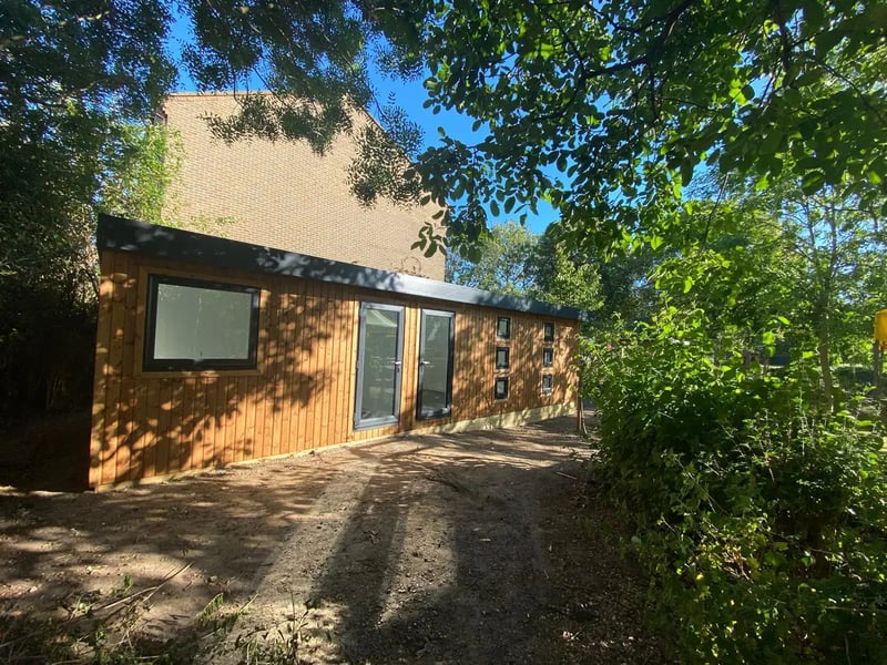 Cabins For Schools - Walnut Tree Walk  10m x 3m -  Redwood Hybrid_01