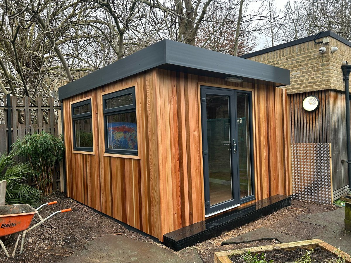 Cabins for Schools 3.0m x 3.6m HybridCedar - The Courtyard School_1