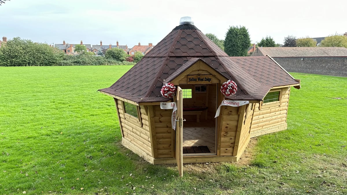 Cabins for Schools forest school log cabin