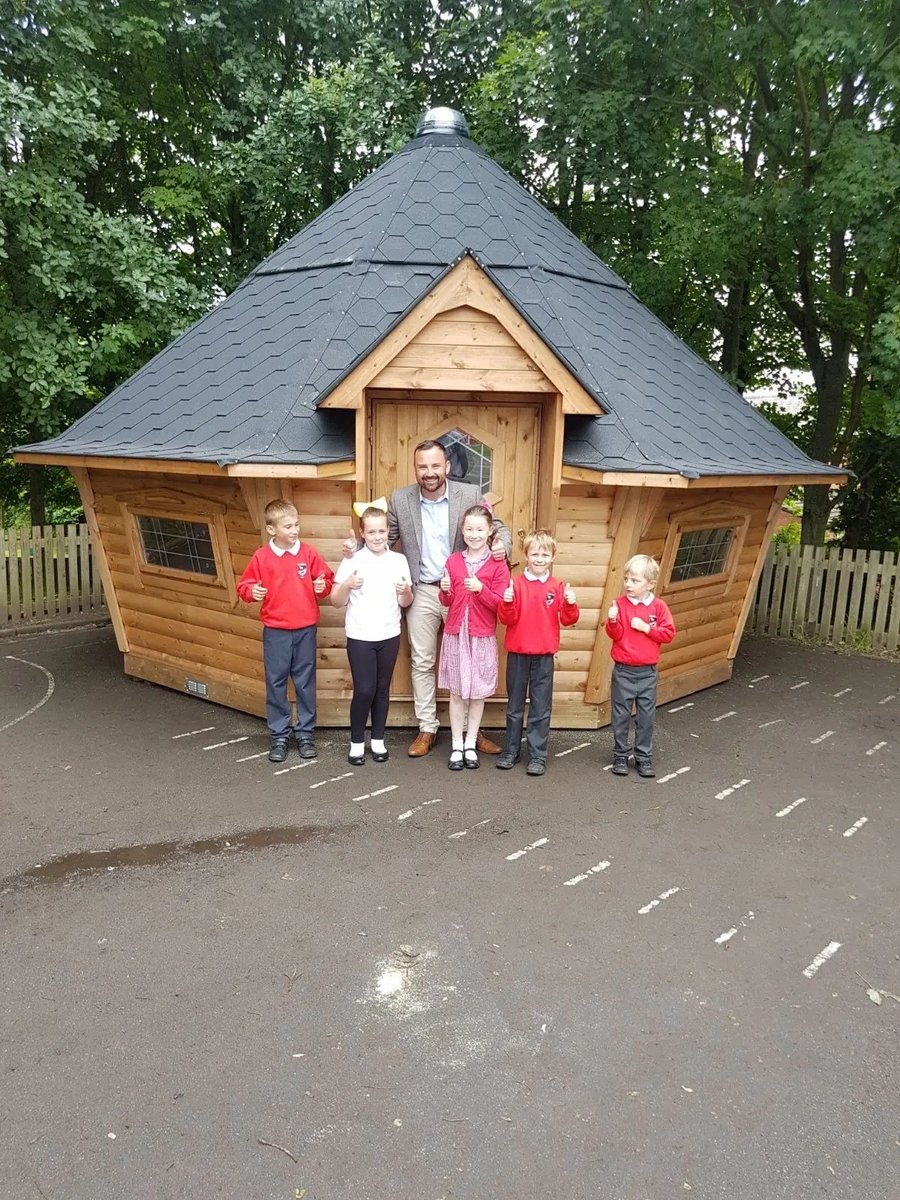 log cabin outdoor learning