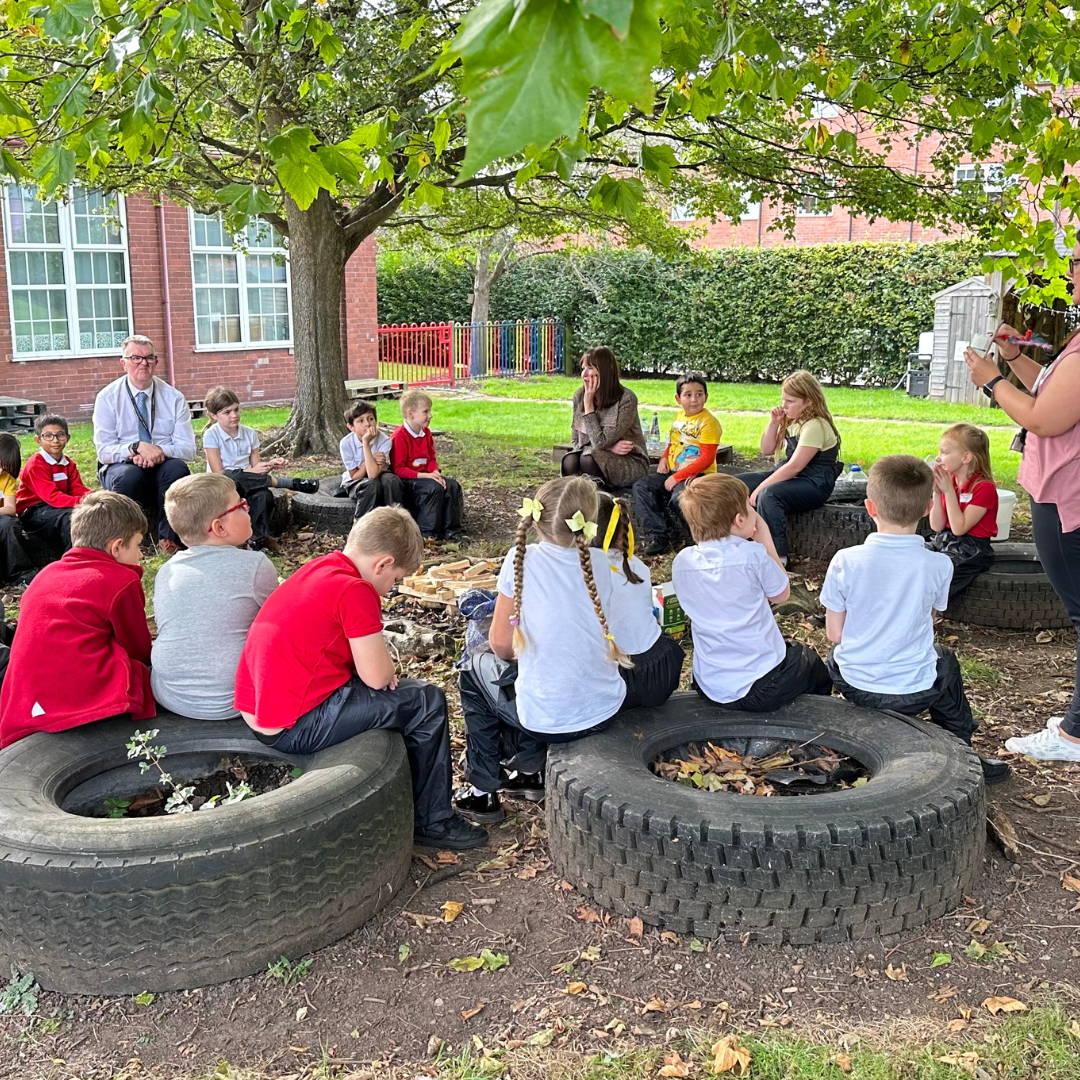 Moorgate Primary Academy's Forest Learning Log Cabin