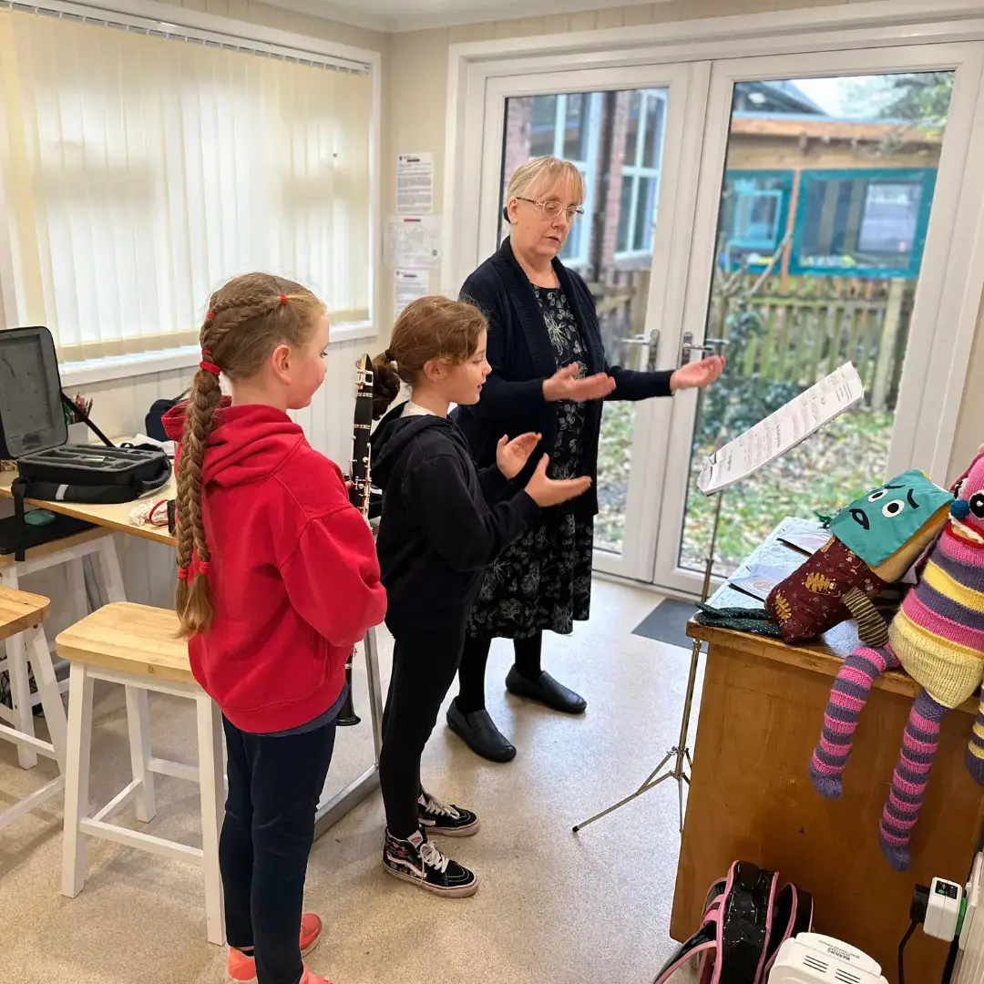 Asfordby Hill primary school's outdoor classroom