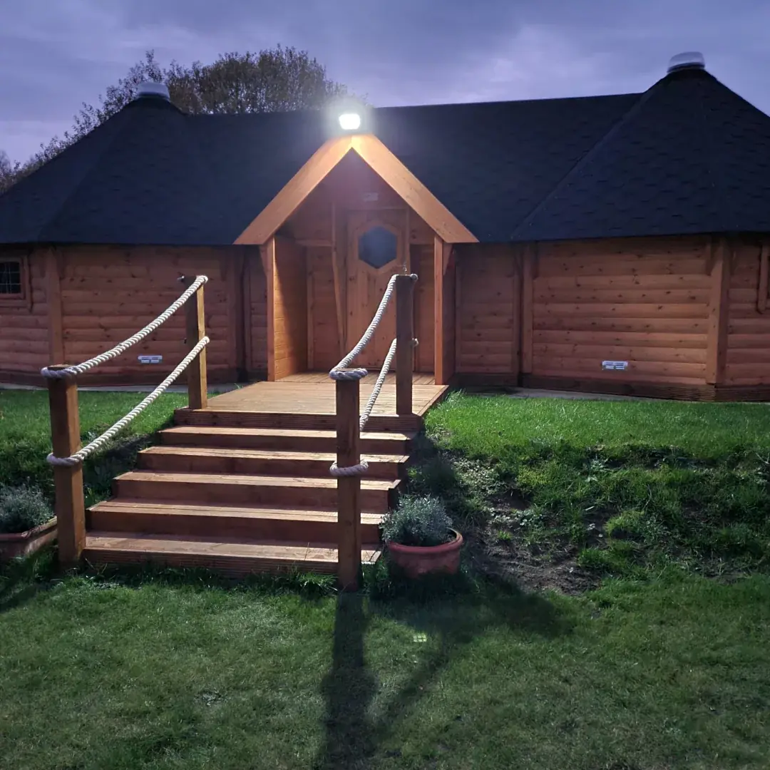 The Happy Homestead Eco Nursery Building