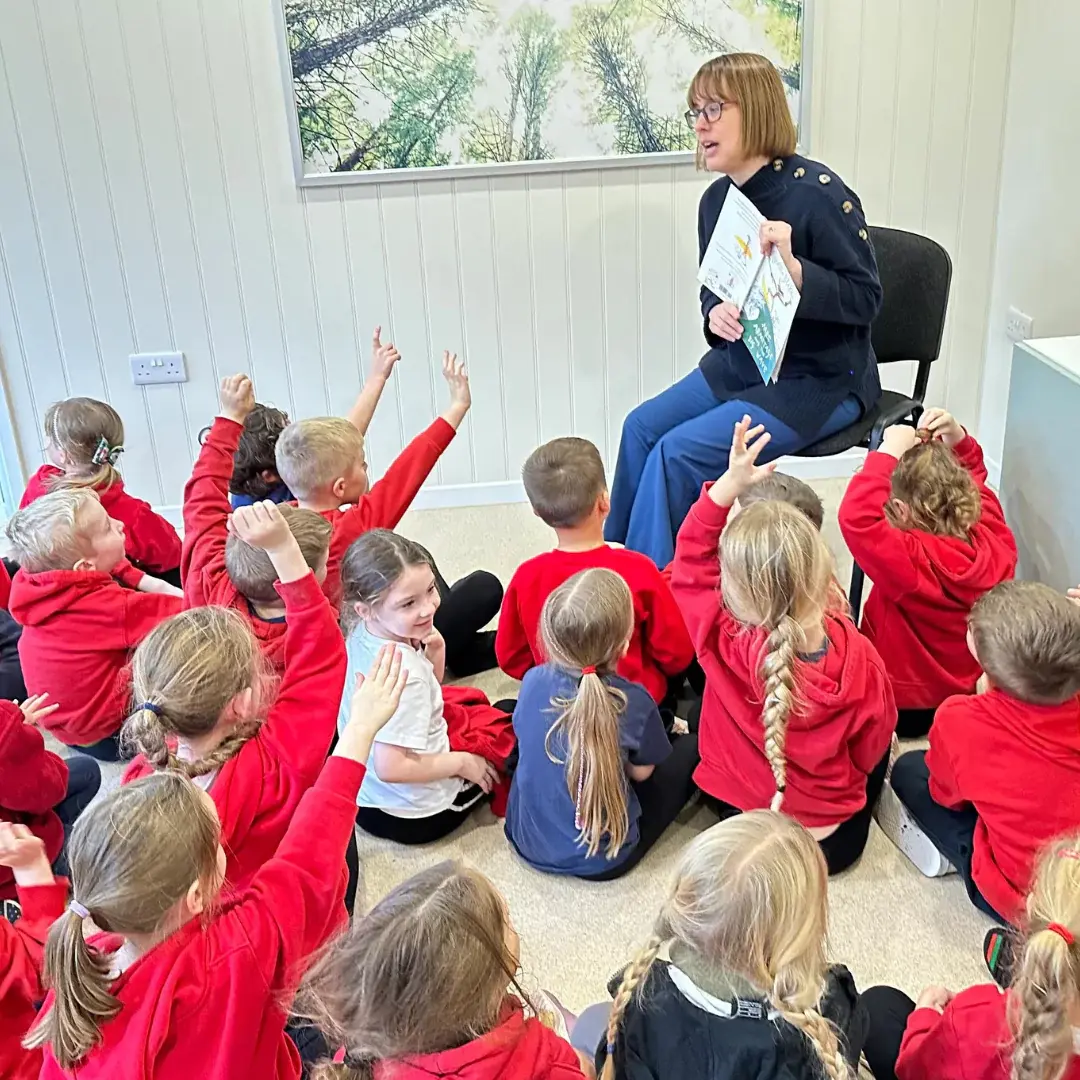 Asfordby Hill primary school's outdoor classroom