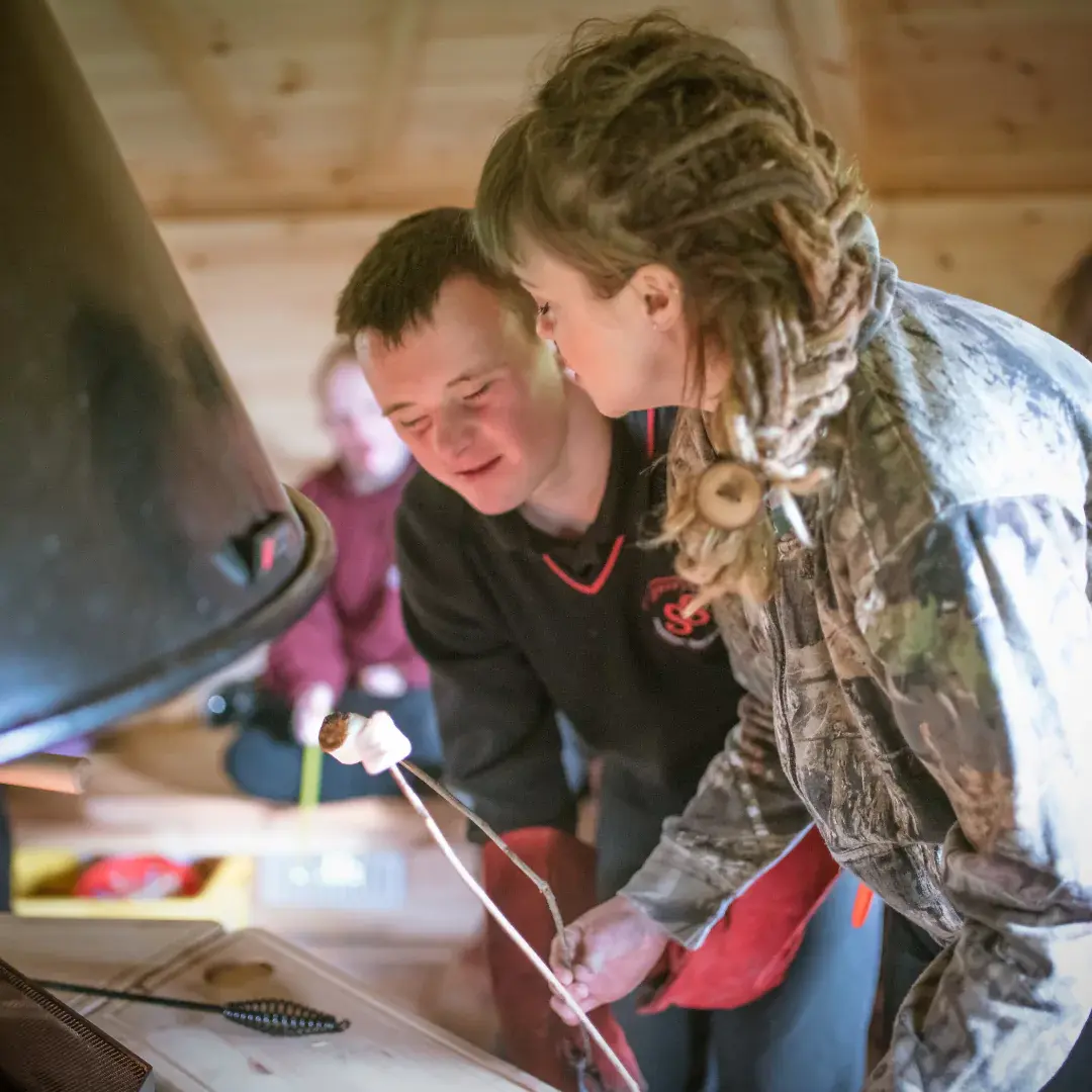 Springfield School's Accessible Forest School BBQ Cabin